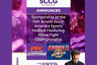 sccg-announces-sponsorship-of-the-10th-arnold-south-america-sports-festival-featuring-pillow-fight-championship