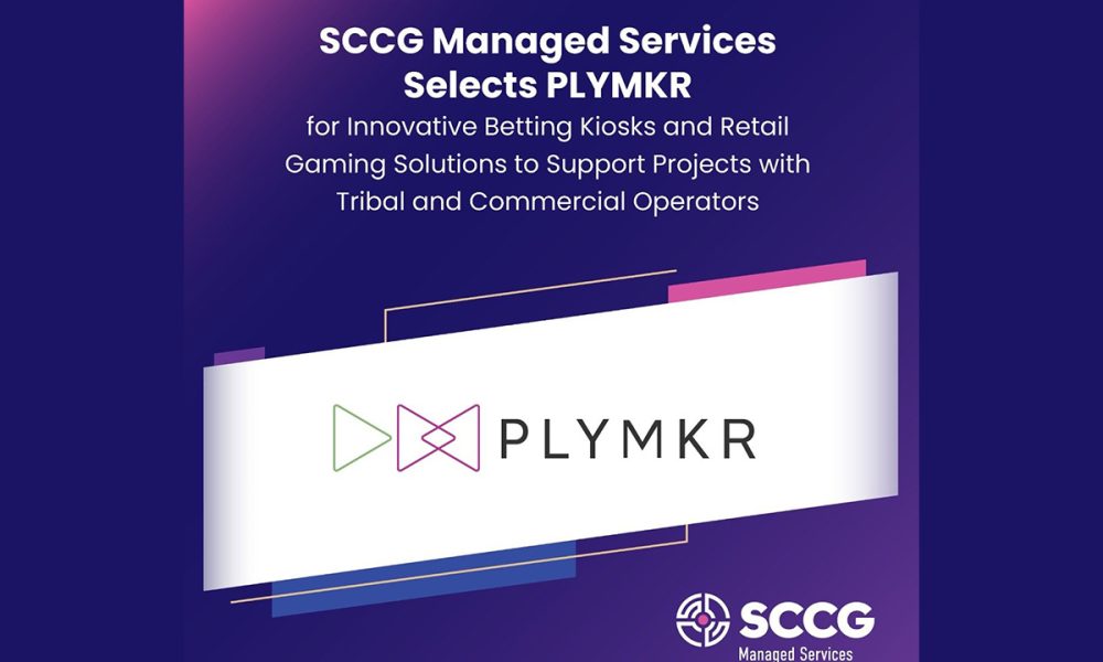 sccg-managed-services-selects-plymkr-for-innovative-betting-kiosks-and-retail-gaming-solutions-to-support-projects-with-tribal-and-commercial-operators